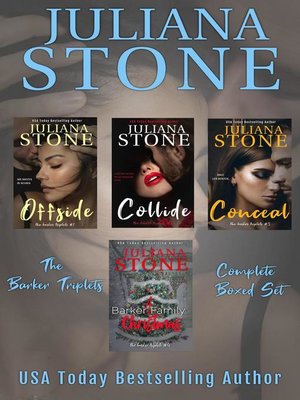 cover image of The Barker Triplets Boxed Set
